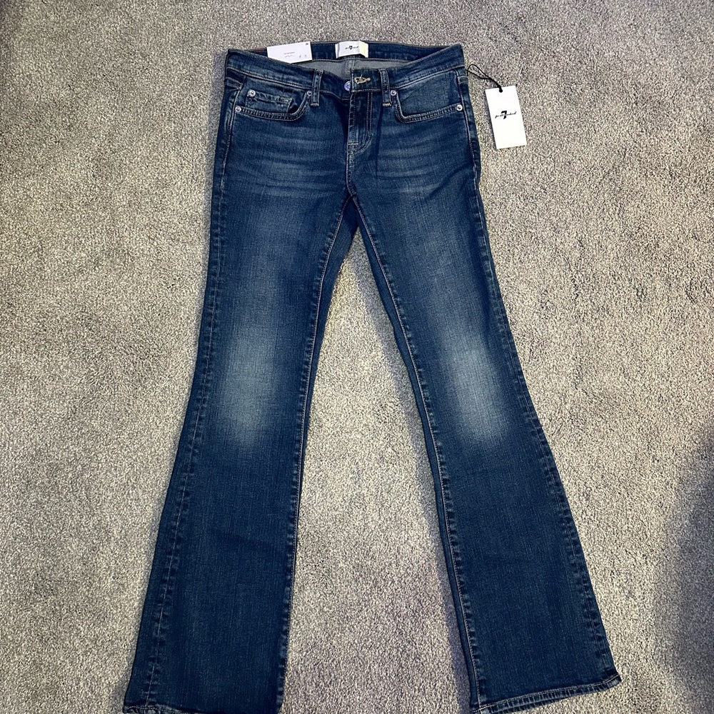 Women's Blue 7 For All Mankind Boot Cut Jeans